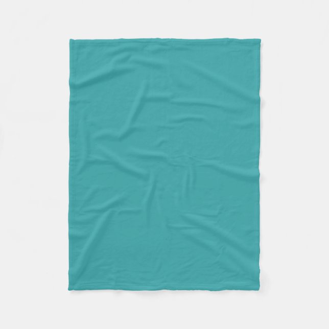 Decorative Template Trend Colour Elegant Blue Gree Fleece Blanket (Front)