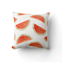 Decorative Throw Pillow | Summer Watermelon