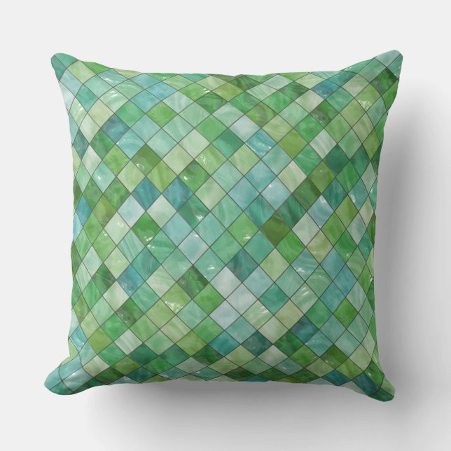 Decorative Tiles 1 Pillow (Front)