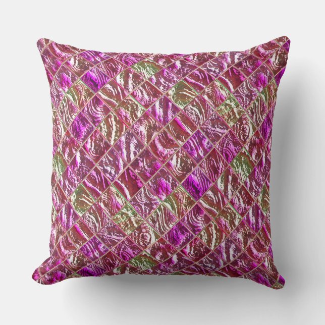 Decorative Tiles 3 Pillow (Front)