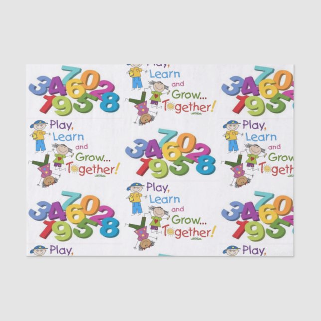 Decorative tissue paper baby (Front)