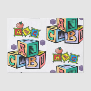 Decorative tissue paper baby