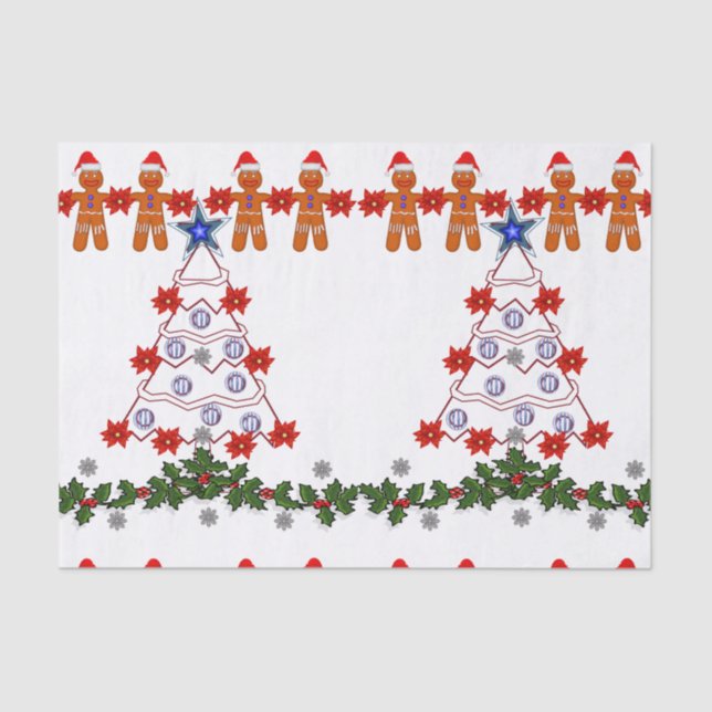Decorative tissue paper christmas (Front)