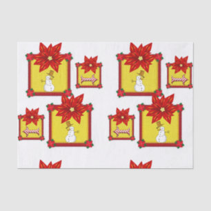 Decorative tissue paper christmas
