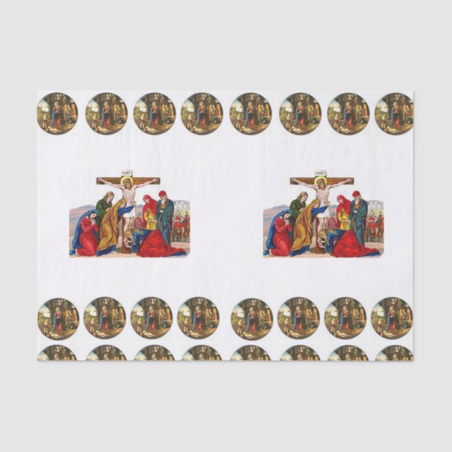 Decorative tissue paper christmas (Front)