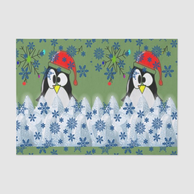 Decorative tissue paper christmas (Front)