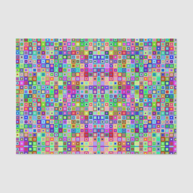 Decorative tissue paper colourful (Front)