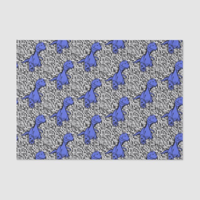 Decorative tissue paper Dinosaur (Front)