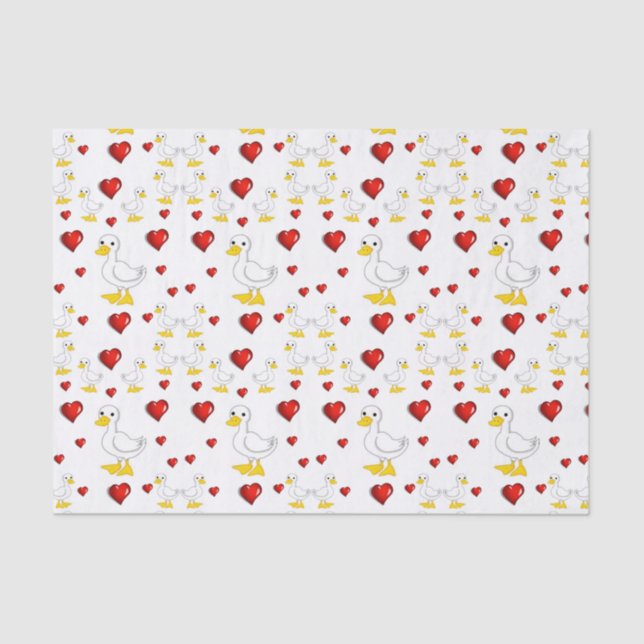 Decorative tissue paper Duck (Front)