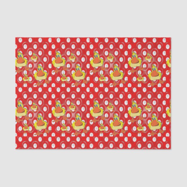 Decorative tissue paper Duck (Front)