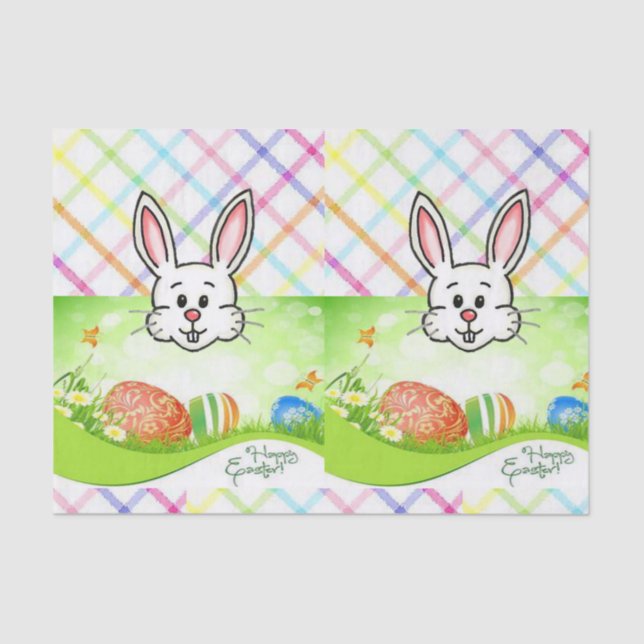 Decorative tissue paper easter (Front)