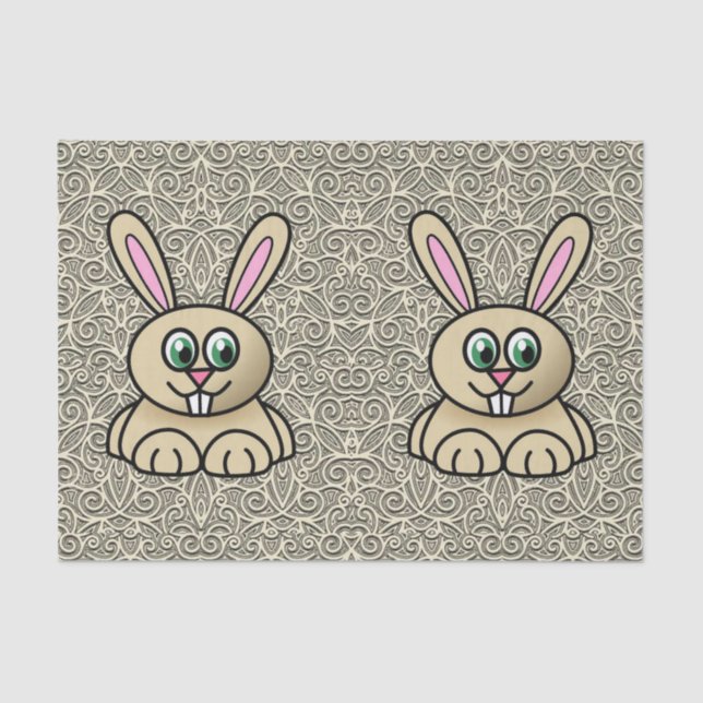 Decorative tissue paper easter (Front)