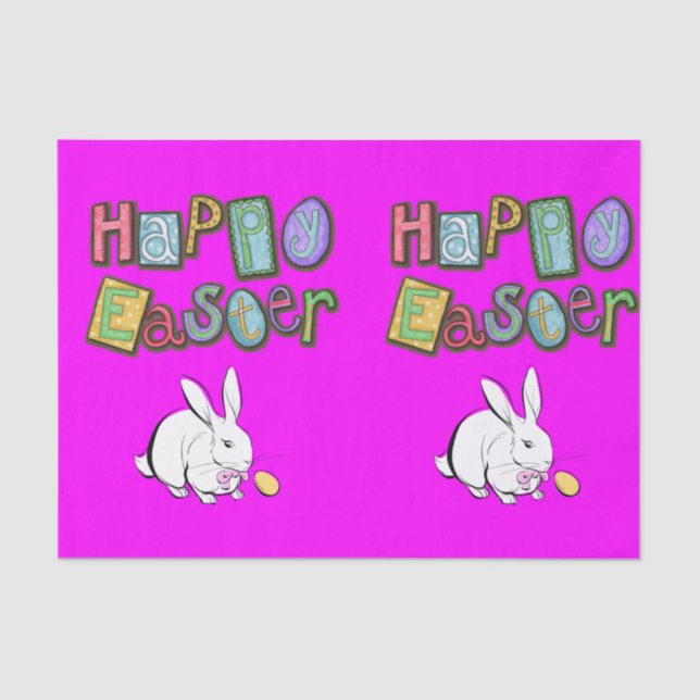 Decorative tissue paper easter (Front)