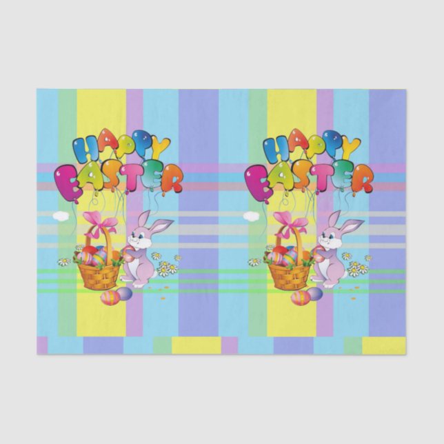 Decorative tissue paper easter (Front)