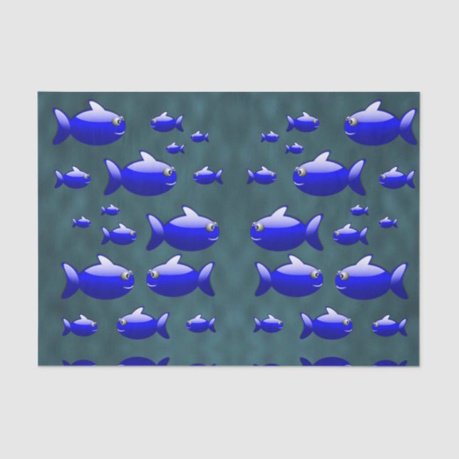 Decorative tissue paper Fish (Front)