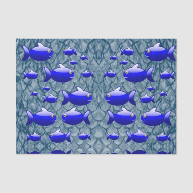 Decorative tissue paper Fish (Front)