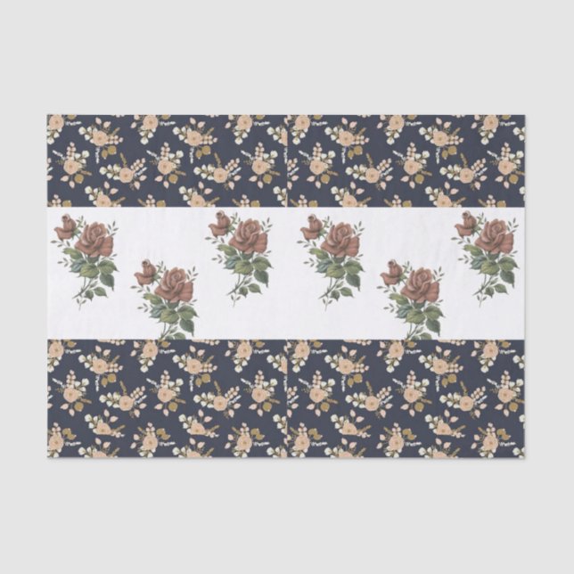 Decorative tissue paper Floral (Front)