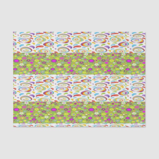 Decorative tissue paper Floral (Front)