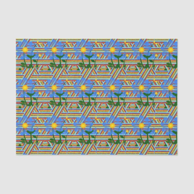 Decorative tissue paper Floral (Front)