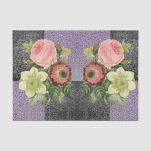 Decorative tissue paper floral