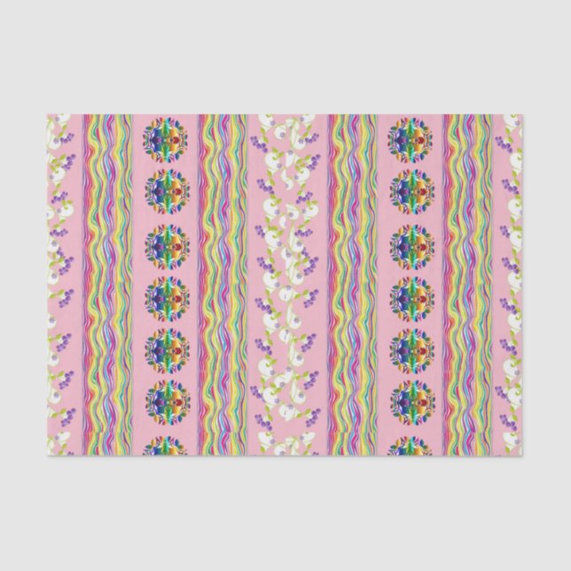 Decorative tissue paper Floral (Front)