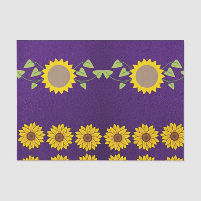 Decorative tissue paper floral (Front)