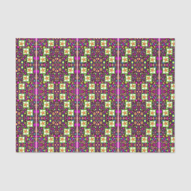 Decorative tissue paper Floral (Front)