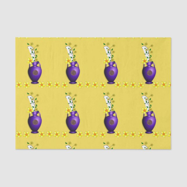 Decorative tissue paper Floral (Front)