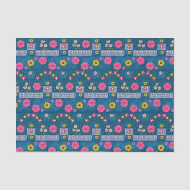 Decorative tissue paper Floral (Front)
