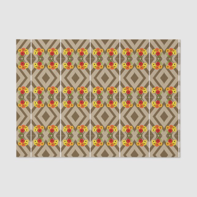 Decorative tissue paper Floral (Front)