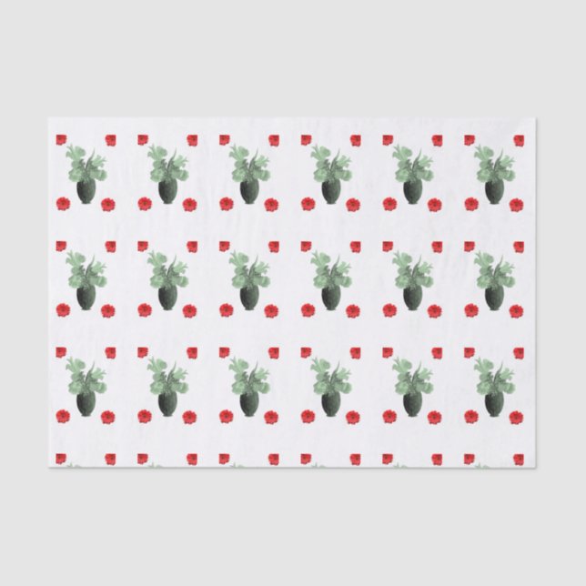Decorative tissue paper Floral (Front)