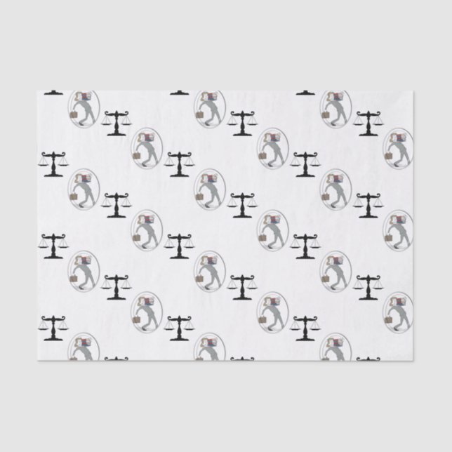 Decorative Tissue Paper Lawyer (Front)
