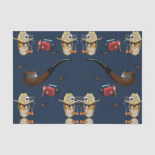 Decorative tissue paper mancave cigars