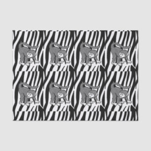 Decorative tissue paper Monkey