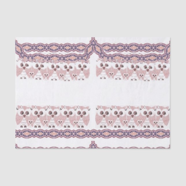 Decorative tissue paper Owl (Front)