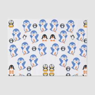 Decorative tissue paper penguiins