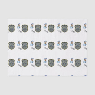 Decorative Tissue Paper Policeman