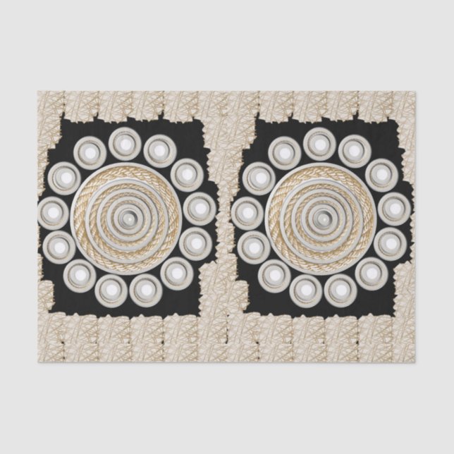 Decorative tissue paper Rope (Front)