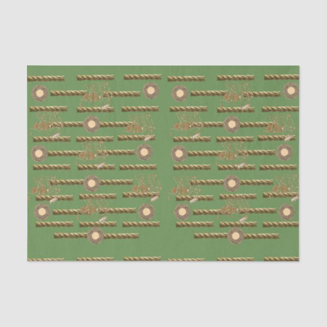 Decorative tissue paper Rope (Front)