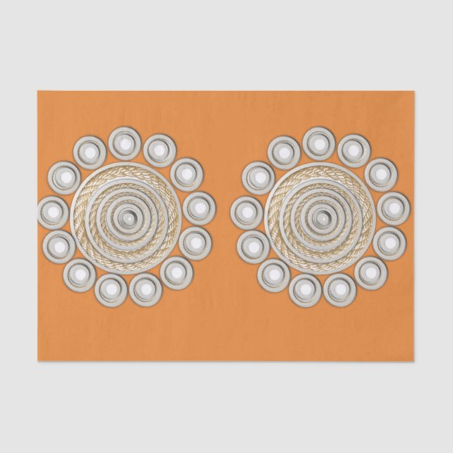 Decorative tissue paper Rope (Front)