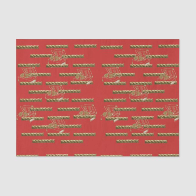 Decorative tissue paper Rope (Front)