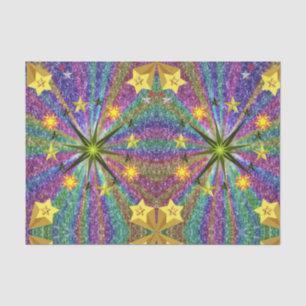 Decorative tissue paper stars