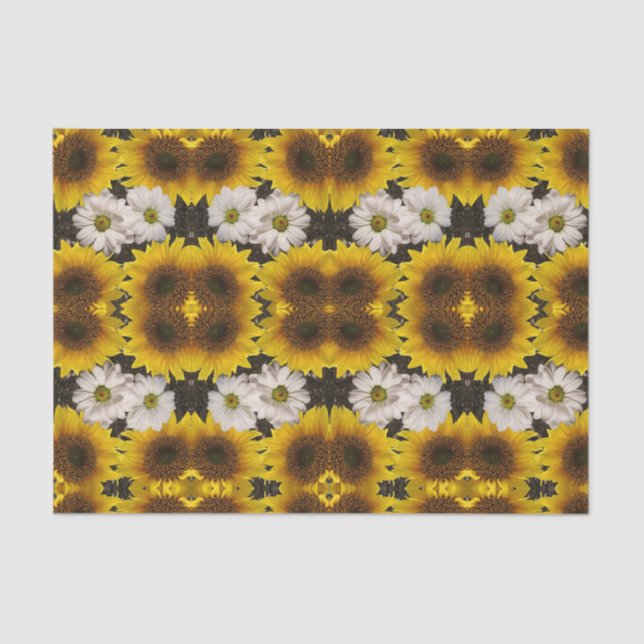 Decorative tissue paper Sunflower (Front)