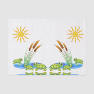 Decorative tissue paper Turtles