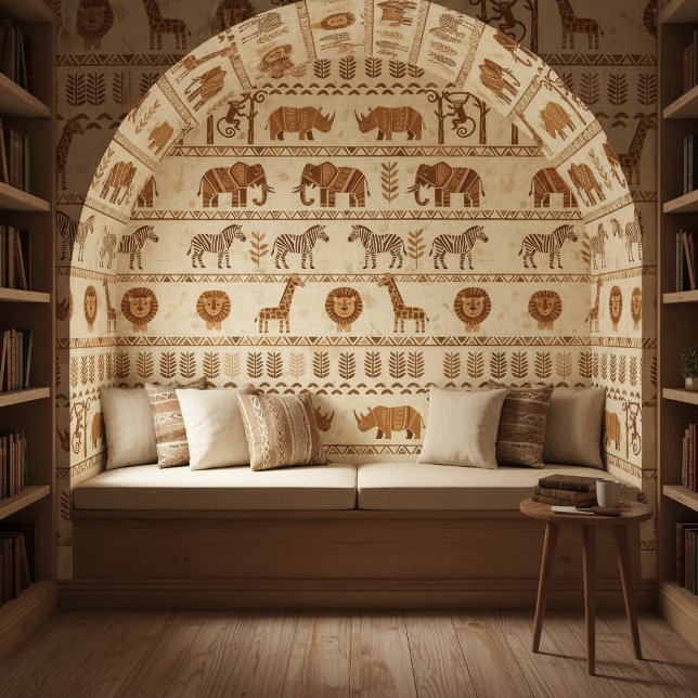 Decorative Tribal Border Safari ID1243 Wallpaper (Creator Uploaded)