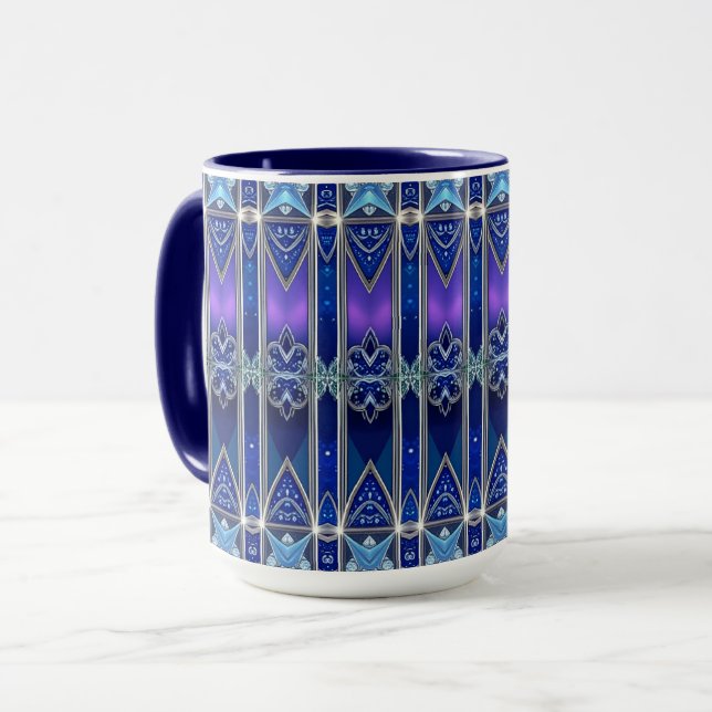 Decorative Unique Holiday Mug (Front Left)