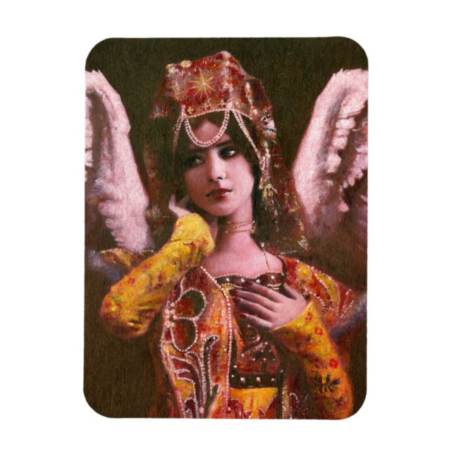 Decorative Vintage Angel Flexible Magnet (Vertical)