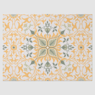 Decorative Vintage Floral Vines Tissue Paper