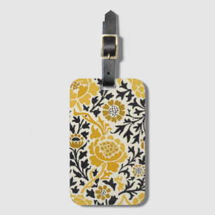 Decorative vintage ornamental pattern luggage tag