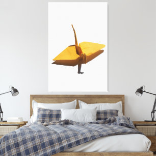 decorative wall art lucky origami crane